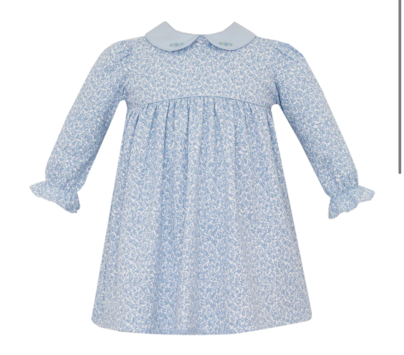 CHILDRENS BLUE LIBERTY DRESS