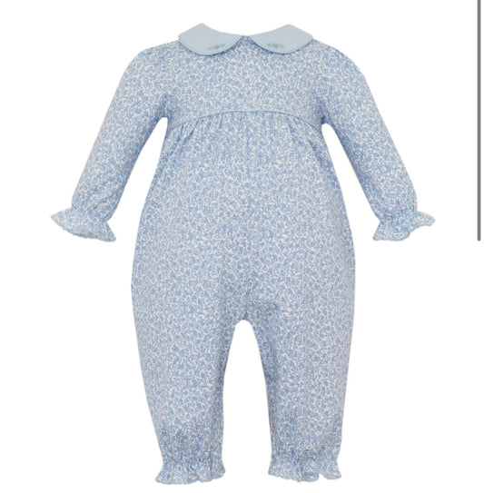CHILDRENS BLUE LIBERTY ROMPER