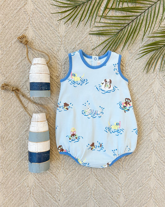 CHILDRENS DOGGY PADDLE PATTON BUBBLE