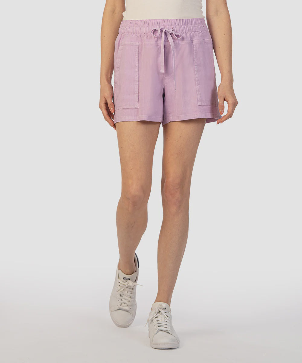 WOMENS LAVENDER SHORTS