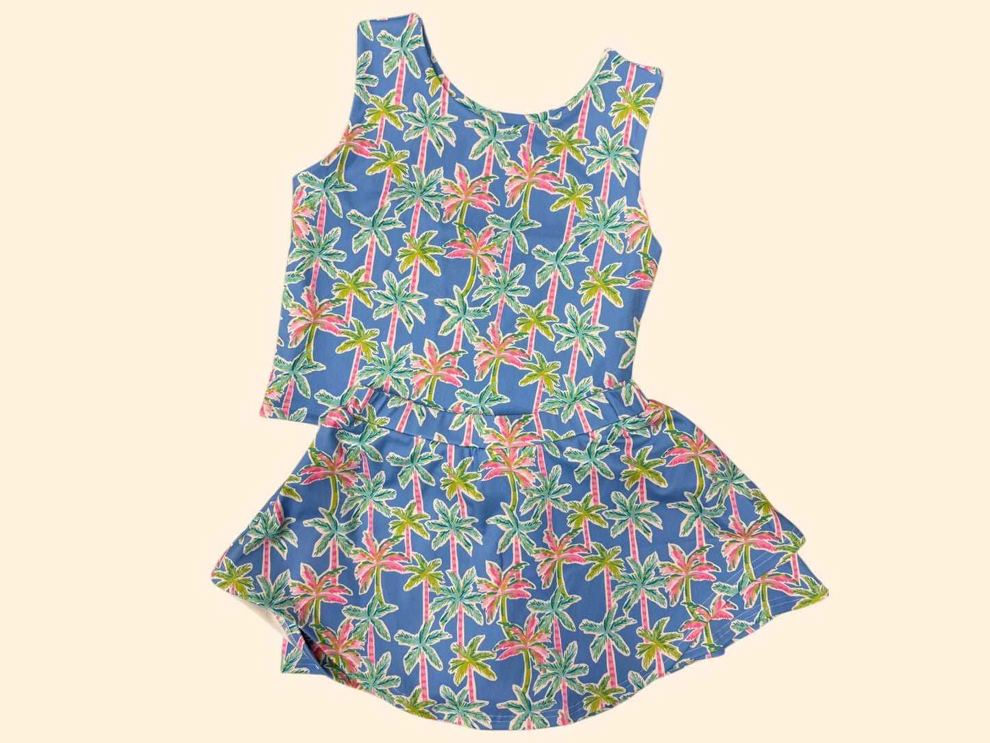 CHILDRENS ATHLETIC PALM TREE SET