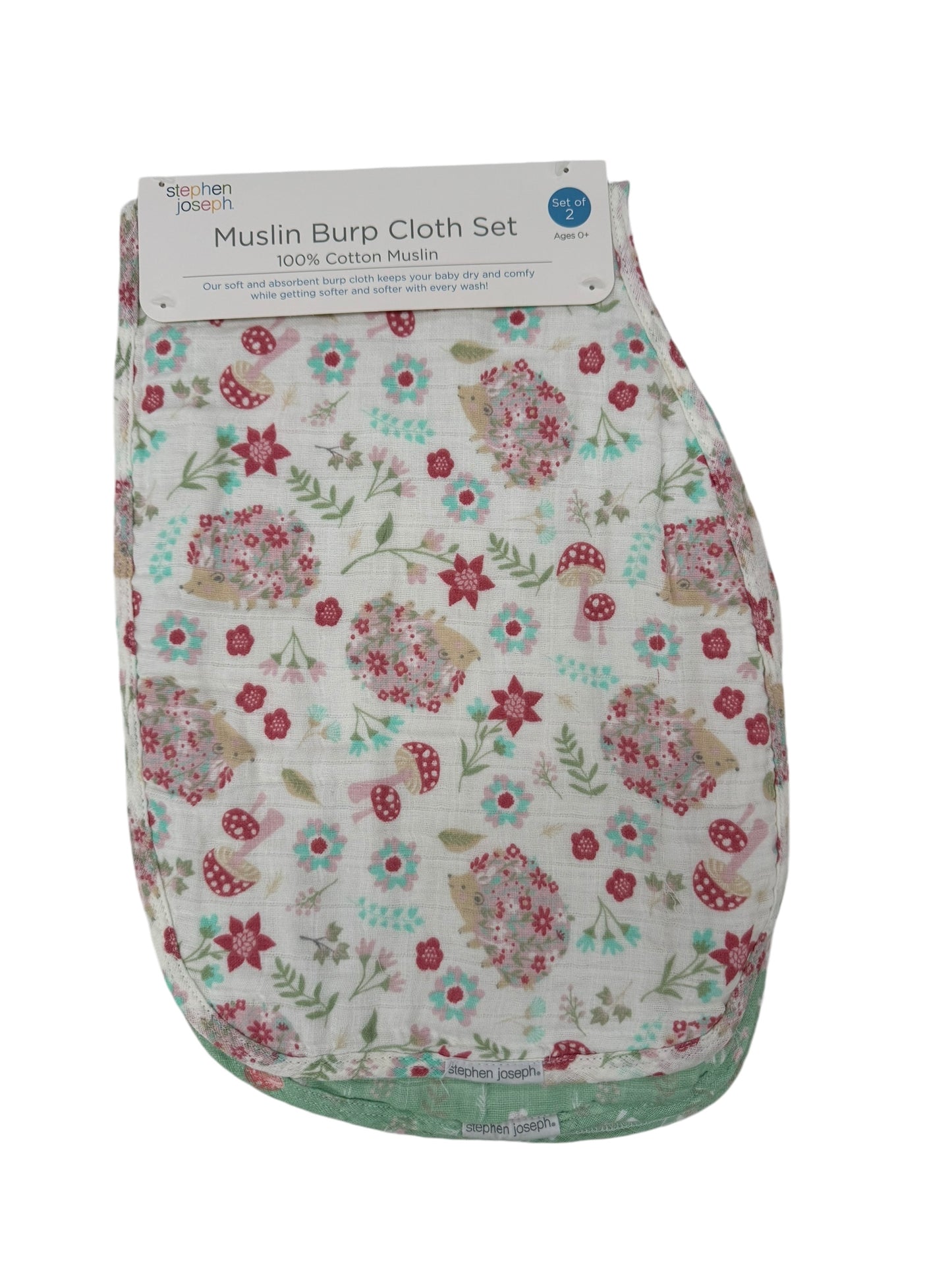 Childrens Muslin Burp Cloth