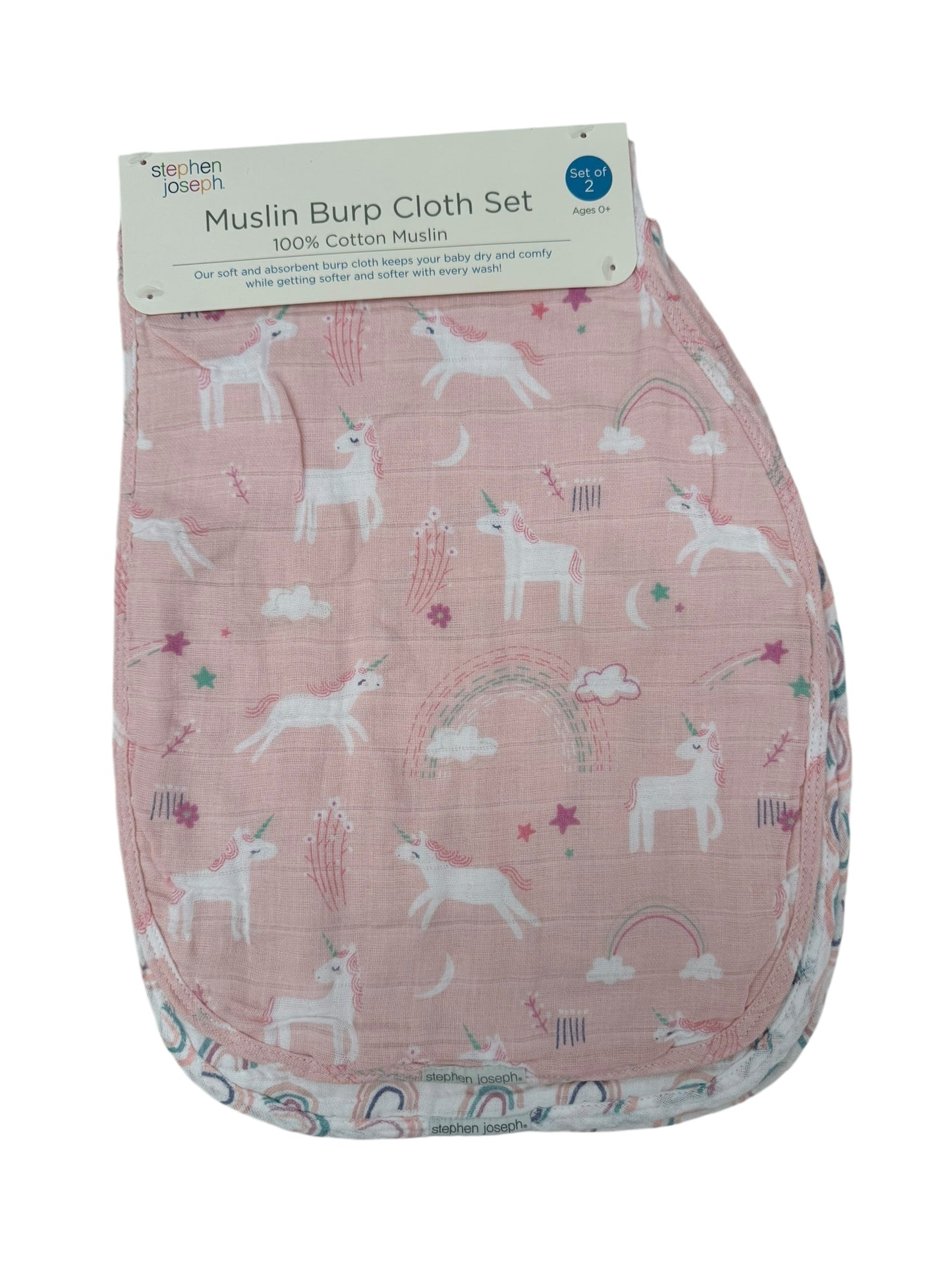 Childrens Muslin Burp Cloth