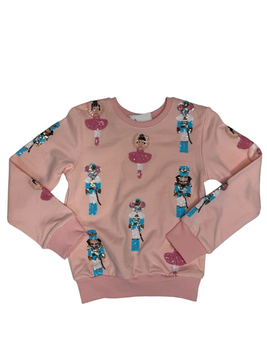 Childrens Pink Nutcracker Sweatshirt