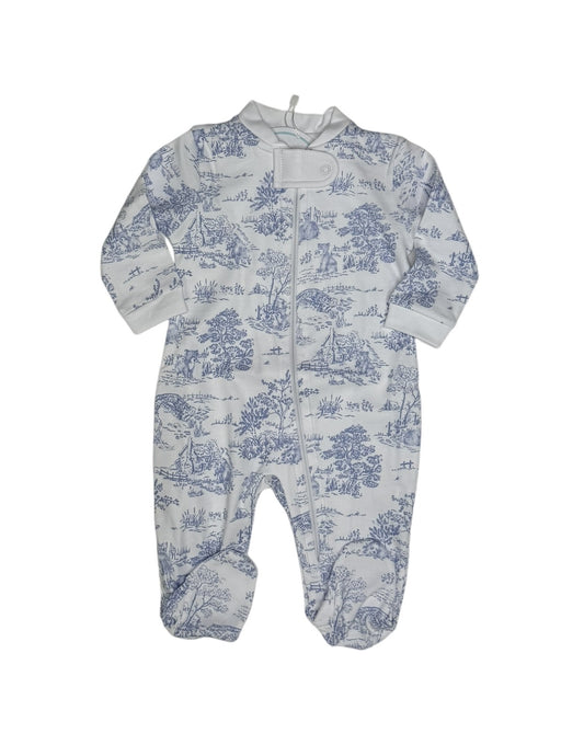 Childrens Toile de Juoy Zipper