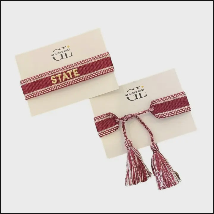 WOMENS GAME DAY BRACELET-STATE