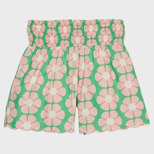 CHILDRENS SHIRRED SHORTS IN PIMLICO PUNCH