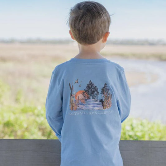 Childrens Long Sleeve Marsh Tee