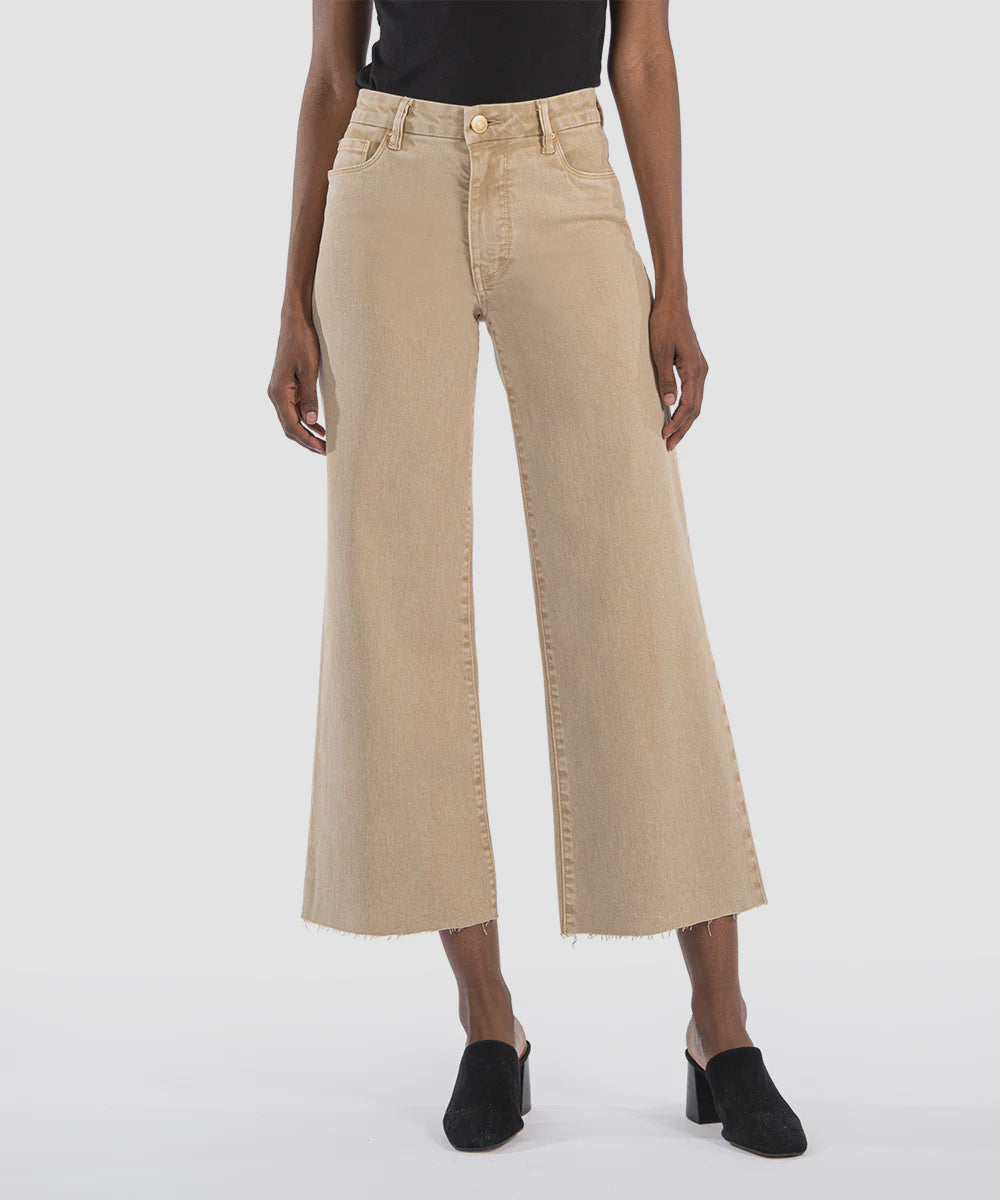 WOMENS MEG HIGH RISE JEAN IN BISCUIT