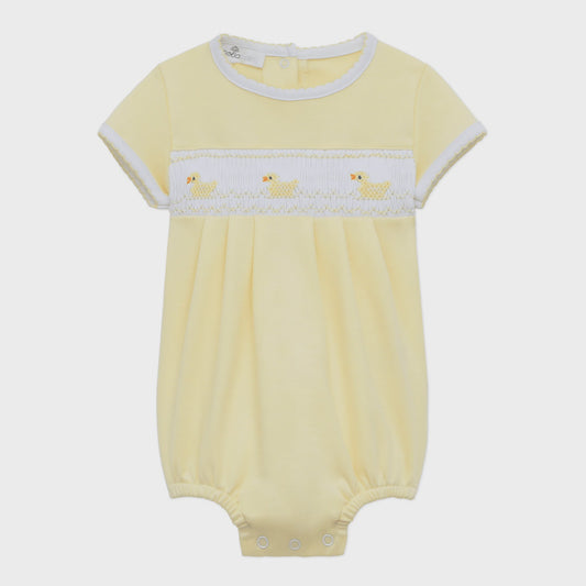 CHILDRENS LITTLE DUCKLING SMOCKED BUBBLE