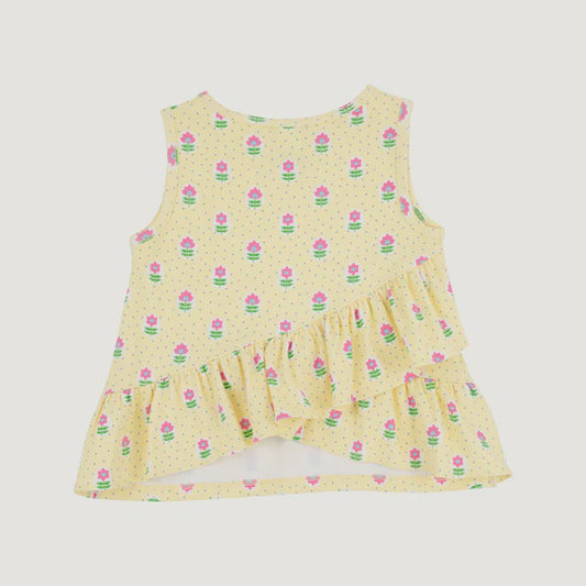 CHILDRENS FAIRWAY FLORAL LOVE YOU BACK TOP