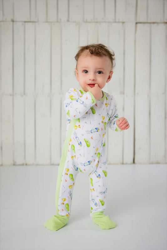 Childrens Time to Par-Tee Zipper PJ