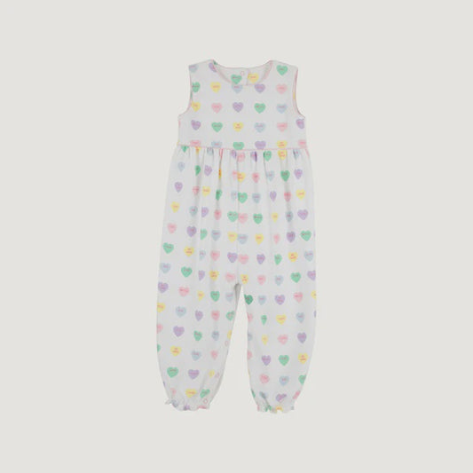 CHILDRENS WE HEART YOU REBECCA ROMPER