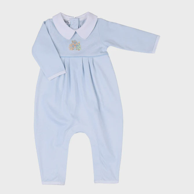 Childrens Sweet Gingerbread Collared Playsuit